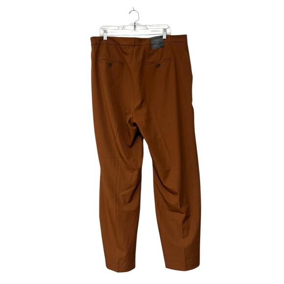 NWT Women's Banana Republic Brown Sculpted Stretch Trousers Size 18 - Picture 5 of 10